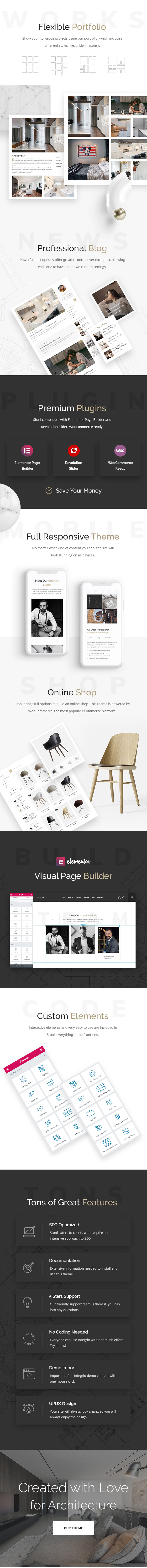 Stoni - Architecture & Interior Design Agency WordPress Theme - 3